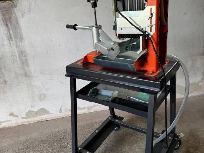 Posch Naßschleifmaschine, Messeraufn.Hackblitz, Schälprofi