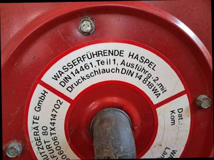 Bild 3:Schlauchhaspel