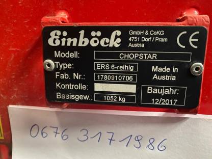 Bild 6:Einböck Chopstar ERS 6-reihig