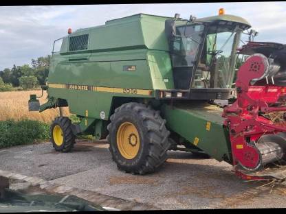 Bild 5:Mähdrescher John Deere Hillmaster 2056