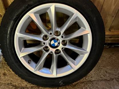 BMW 1er Alufelgen mit Winterreifen