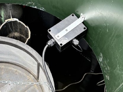 Bild 2:Füllstandmesser + Anzeige Zisterne/Tank/Silo - IP65, WLAN