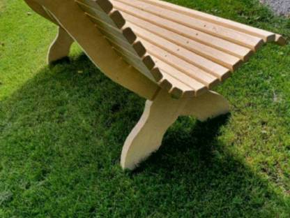 Bild 2:Hausbank, Gartenbank aus Fichte