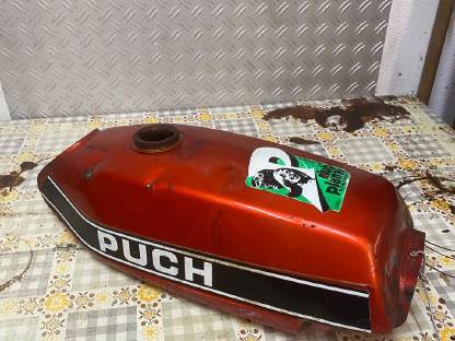 Puch Monza Tank, Original Lack