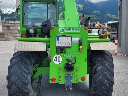 Bild 2:Merlo Teleskoplader P 41.7 Turbo Farmer 40 km/h Druckluft