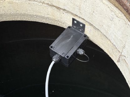 Bild 3:Füllstandmesser + Anzeige Zisterne/Tank/Silo - IP65, WLAN