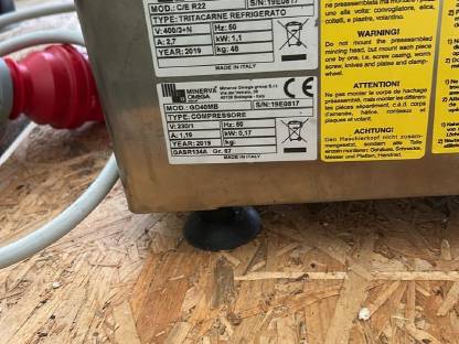 Bild 3:Bizerba R22 Fleischwolf gekühlt