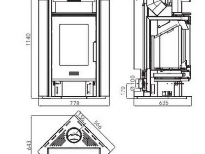 Bild 5:Kaminofen Haas & Sohn Kuopio II, Neu