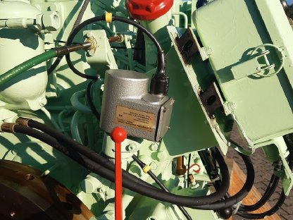 Bild 5:MWM RHS 518V Dieselmotor