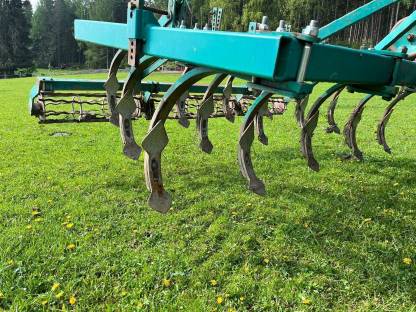 Bild 4:Regent Grubber 3 m mit Steinsicherung, Federzinken