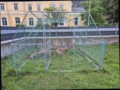 Freilaufgehege 3x4 m 2 m Höhe