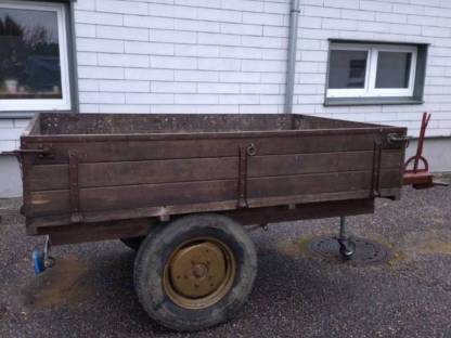 Bild 2:Einachsanhänger Eigenbau