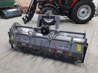 Bild 2:Traktorfräse Jansen TBF-220