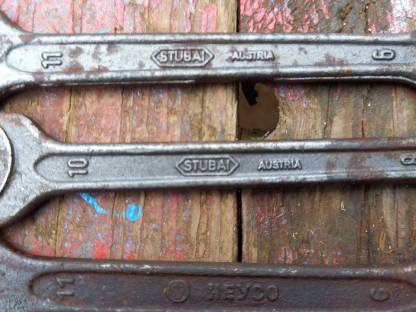 Bild 3:Nostalgie Marken Schraubenschlüssel