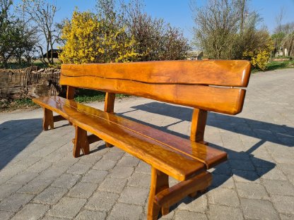 Bild 3:260 cm Vollholzgarnitur aus Holz Erle