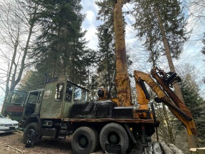 Bild 2:PKM Seilkran auf ÖAF MAN 32.281