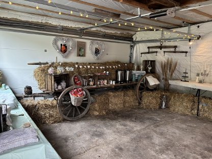 Bild 5:Leiterwagen, Heuwagen, Pferdefuhrwerk