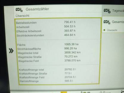 Bild 9:Claas Tucano 560 Montana mit klappbarem Cressoni Sojaflex 66