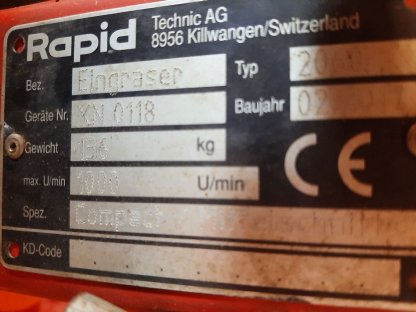 Bild 3:Mähmaschine Rapid