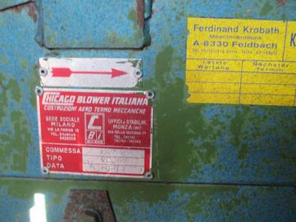 Bild 2:Krobath Heubelüftungsgebläse