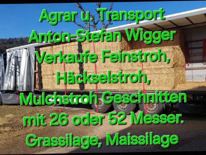 Verkaufe Stroh, Maissilage, Grassilage