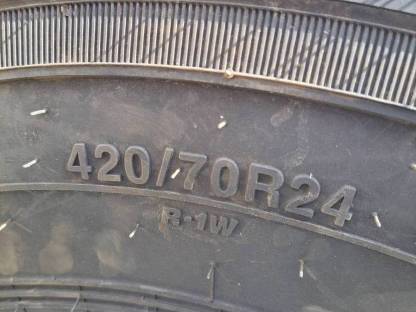 Bild 4:Reifen 420/70R24 Alliance