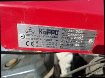 Bild 5:Köppl 3H 506 - Motormäher