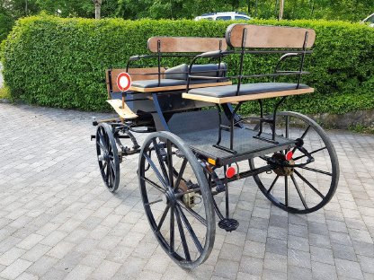 Bild 2:Top-Zustand - Kutsche für Großpferde