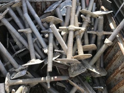 Bild 4:Maurergerüst zu verkaufen