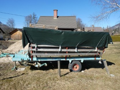 Bild 4:Steyr Ladewagen Hamster 17 Junior