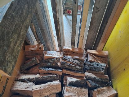 Bild 3:Schneidevorrichtung für Brennholz