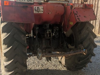 Bild 3:Steyr 8090 Allrad mit Frontlader