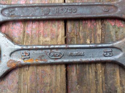 Bild 2:Nostalgie Marken Schraubenschlüssel