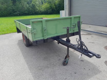 Bild 3:Anhänger für Traktor mit Beleuchtung, 1-achsig, 155x315 cm