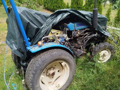 Bild 2:Kleintraktor Iseki TX 1500F