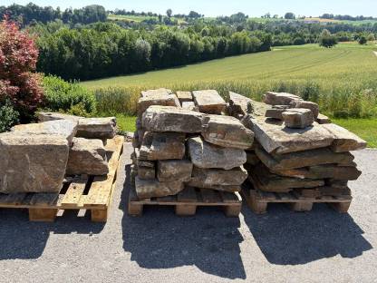 Bild 5:Stainzer Gneis Mauerstein