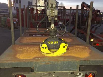 Bild 3:Plateau für Palms Rückewagen