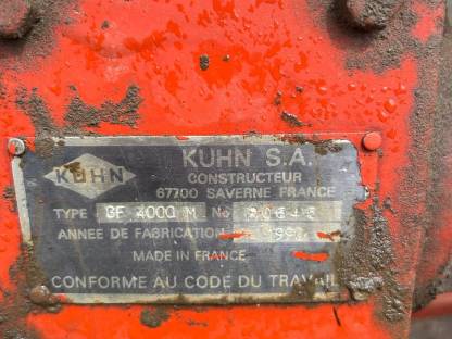 Bild 5:Kuhn GF 4000M