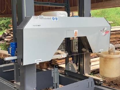 Sägewerk Blockbandsäge Mobilsäge Trak-Met TTP-600 STANDARD