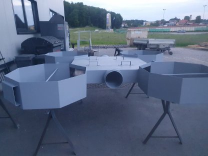 Rundballenbelüftung mobil