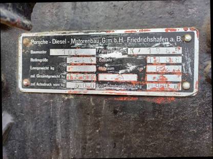 Bild 6:Porsche Diesel Traktor Type 108