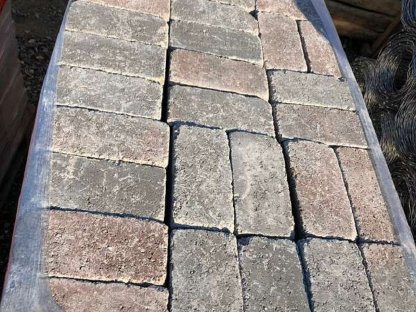 Bild 6:Pflastersteine, Betonziegel