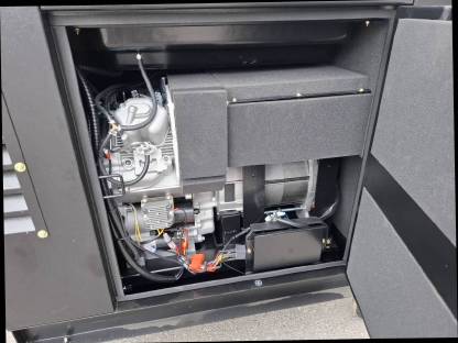 Bild 4:Notstromaggregat Stahlwerk SW-20KW