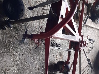 Kuhn Schwader 280 Tastrad Front Heckanbau