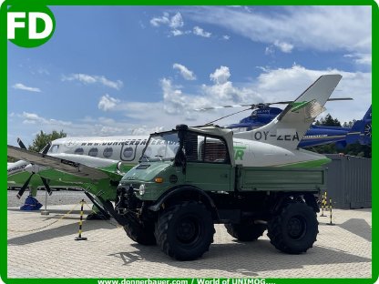 Unimog 406 Cabrio Agrar mit Mega Ausstattung