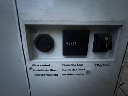 Bild 2:Absauganlage neuwertig ECOjet 3MD