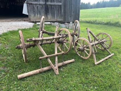Achsen, Wagenräder