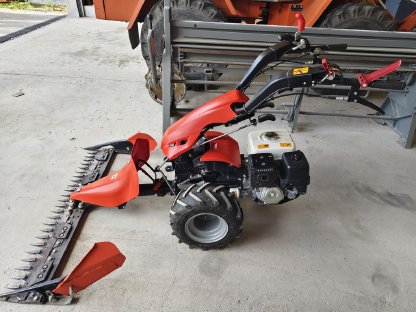 Bild 2:REFORM Mäher N 100 inkl. Kehrmaschine