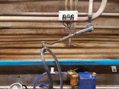 Bild 3:Melkstand Alfa Laval