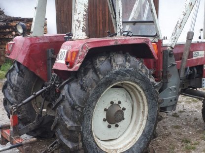 Bild 9:Steyr 50 mit Frontlader